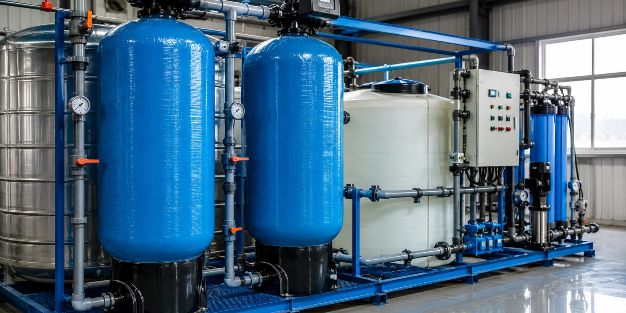  Industrial softener plant installation in Hyderabad